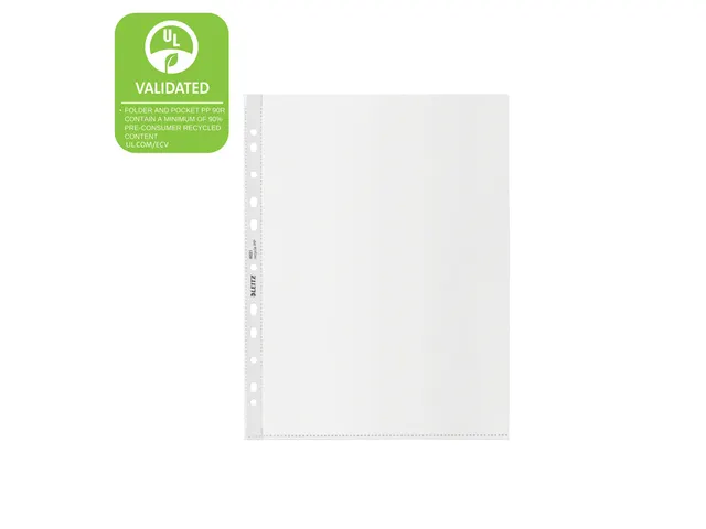 Pochette Leitz Recycle A4 Maxi 11 trous PP