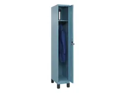 locker,HxBxD 1950x300x500mm,1vak,vak B 300mm,draaigrendel,voeten