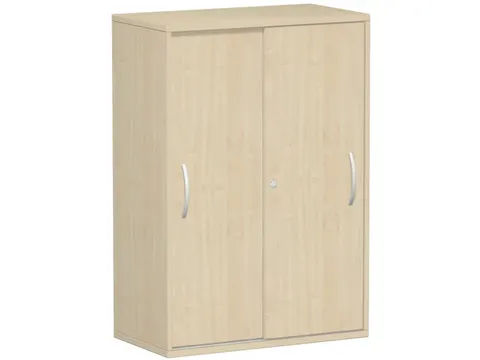 kantoor-schuifdeurkast HxBxD 1182x800x425mm hout esdoorn 2 OH