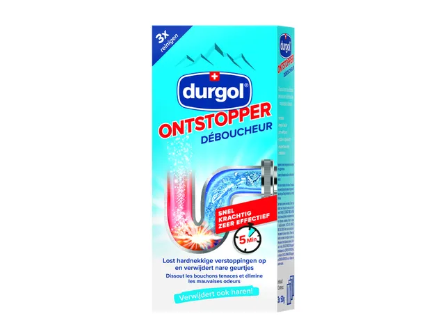 Afvoerontstopper Durgol poeder 50 gram