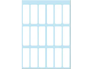 HERMA 3650 Universele etiketten 12x34mm Wit 126 stuks - 2