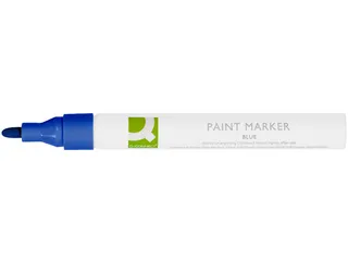 Q-CONNECT Paintmarker op oliebasis ronde punt 2-3mm Blauw - 2
