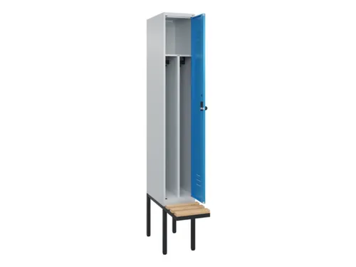 locker voor scheiding van kleding,HxBxD 2120x300x815mm,1vak