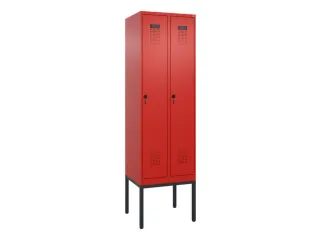 locker voor scheiding van kleding,HxBxD 2120x600x500mm,2vak - 2