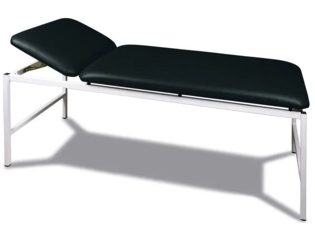 Onderzoeksbank Lxbxh 1900X700X680Mm 2-delig Gestoffeerd Zwart