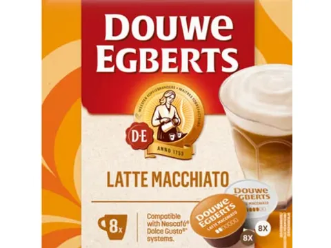 DE Dolce Gusto koffiecapsules Latte Macchiato, 8 stuks