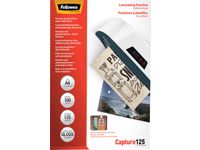 Fellowes Lamineerhoes Capture A4 250 Micron glanzend