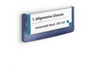Deurbordje Click Sign 149x52mm Blauw - 1