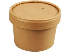 Depa Biodore soepbeker+dksl.krt+PLA 8oz/250ml 20x25 Stuks