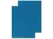 Dekblad A4 Blauw Lederlook 250 Grams Pak 100 Stuks