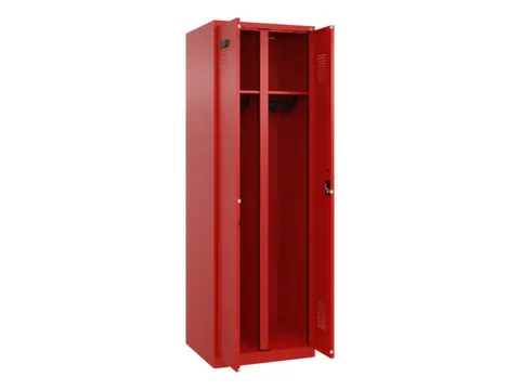 locker voor scheiding van kleding,HxBxD 1850x600x500mm,2vak