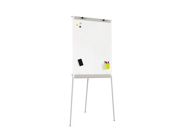 Chevalet de conférence Rocada réglable 70x105-180x85 cm en métal av