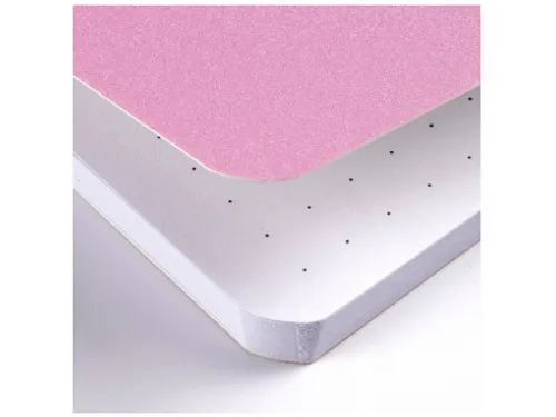 Notitieboek Bruynzeel A6 40vel glitter assorti set van 3 stuks