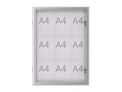 Buiten binnenvitrine MAULexcite 9xA4