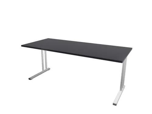in hoogte verstelbaar bureau HxBxD 720-840x1800x800mm CC-zwart