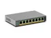 NETGEAR GS108EPP, Unmanaged, Gigabit Ethernet (10/100/1000), Full dupl