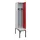 locker met bank,voor scheiding van kleding,HxBxD 2120x400x815mm,1vak