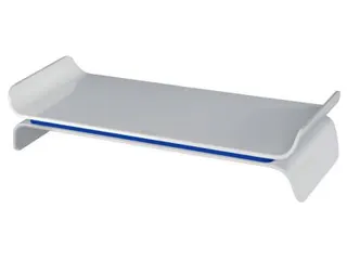Ergo WOW verstelbare monitorstandaard, wit-blauw - 1