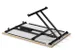 Table Pliante Polyvalente Empilable Hxlxp 740X140X800Mm Piètement Noi