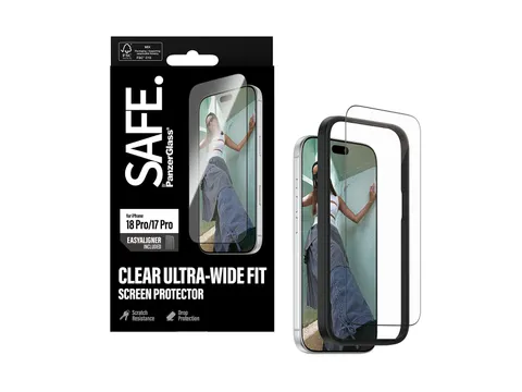 PanzerGlass SAFE. by Screen Protector iPhone 18 Pro | 17 Pro | Ultr