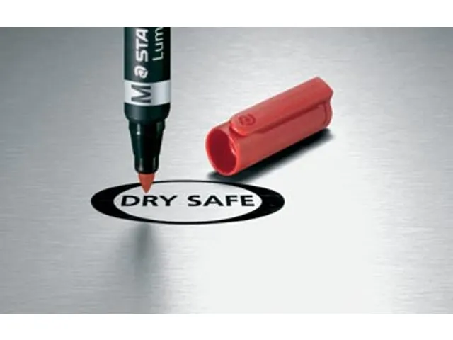 Permanent marker Lumocolor Duo blauw