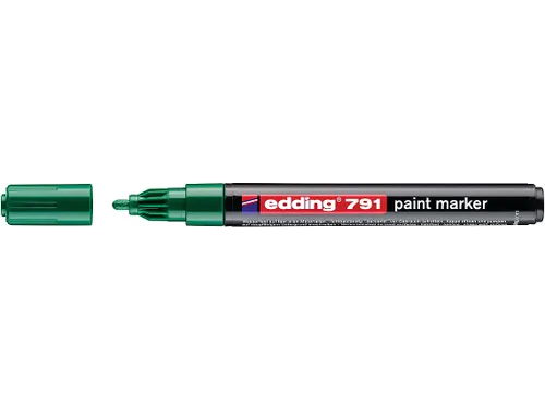 Paintmarker edding 791 alcoholbasis 1-2mm groen