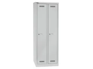 garderobekast,HxBxD 1700x610x500mm,2vak,vak B 248mm,cil.-slot, - 4
