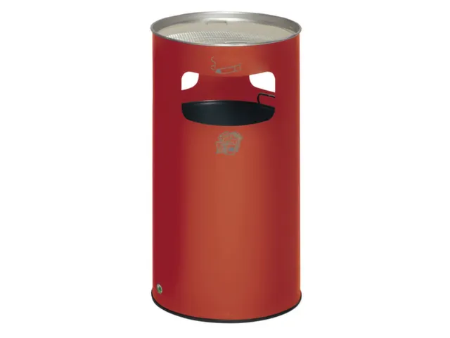 Combi-asbak Hxø 760X420Mm Rond Rood