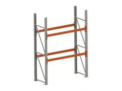 palletstelling,grondveld,HxBxD 2700x1825x800mm,2xtraversen