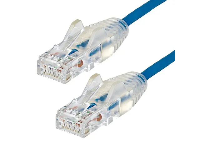 CAT6 netwerkkabel 0.5 Meter RJ45 connector Blauw