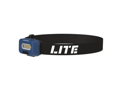 hoofdlamp,COB-led,15-150lumen,hoofdband,sensor,straalhoek 120/100 °