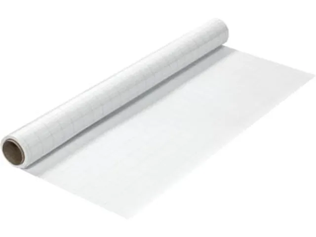 Instant whiteboardfolie 60x80cm wit geruit rol à 25 vellen