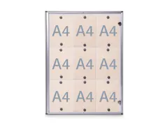 Vitrine MAULextraslim formaat 9xA4