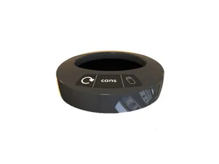 Deksel EcoAce, aluminium cans Grijs - 1
