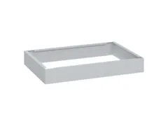 sokkel,HxBxD 100x750x500mm,kunststof,RAL7035,meerprijs