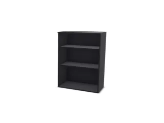 kantoorstelling,opbouwelement,HxBxD 1070x800x445mm,CC-zwart - 2