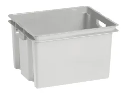 Crownest Opbergbox 30 Liter Grijs
