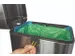 Pedaalemmer MAUL Wing 40 liter met vlinderdeksel rvs