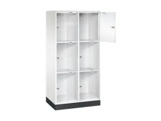 grootvolume-lockersysteem,HxBxD 1750x820x500mm,2x3vakken,cil.-slot - 1