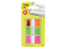 Indextabs Post-it 680 24mmx43.2mm assorti 60 tabs