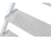 bordestrap,verrijdbaar,bordes H 1,7m,7treden,aluminium,4zwenkwielen