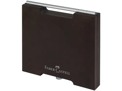 Potlood Faber Castell Pitt Monochrome Artist Set Houten Koffer