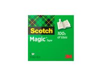 Plakband Scotch Magic 810 25mmx66m onzichtbaar mat