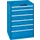 Ladenkast Key 1000x717x725mm 6laden 200kg Vu Afwerking Ral5012