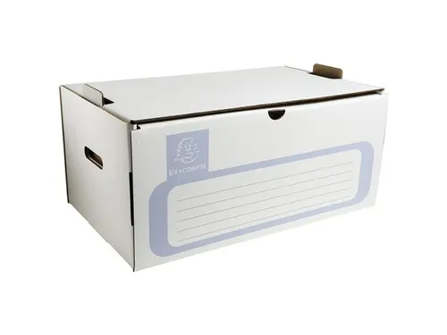 Archiefcontainer voor Archiefdozen met een rug van 100mm Wit