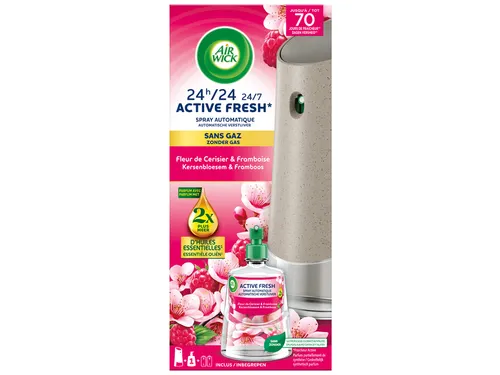 Luchtverfrisser AirWick AF Kersenbloesem framboos Starter Kit 228ml