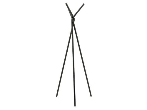 Staande Kapstok 160cm 3 Haken Zwart