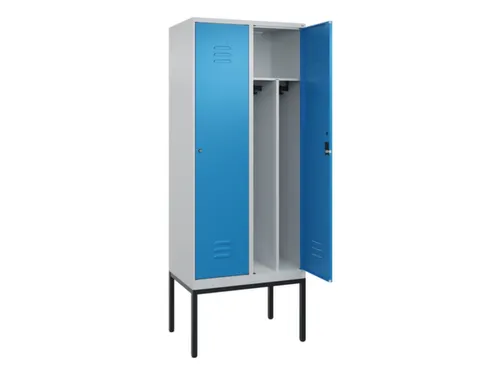 locker voor scheiding van kleding,HxBxD 2120x800x500mm,2vak