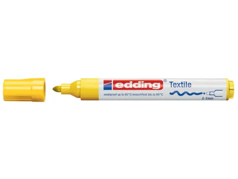 Textielmarker 4500 Geel