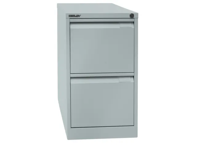 hangmappenkast HxBxD 711x413x622mm 2hangmappenframes grijs